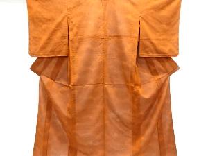 紗透かし織　楓模様着物